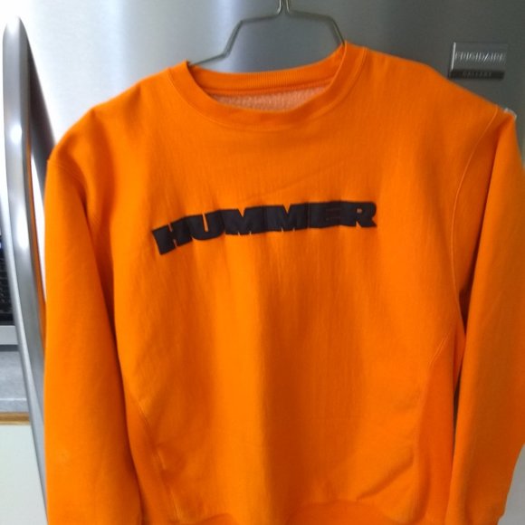 Men's Sweat shirt, XL, Hummer embroidered, Heavy, Steve and Barry's - Picture 1 of 4